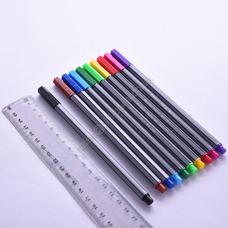 24 colors fineliner 0.4mm marco pen multi color pen,water color pen wholesale