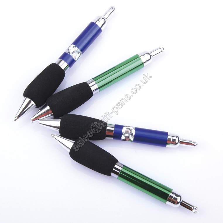 EVA grip aluminum promotional pen,EVA style advertising ball pen