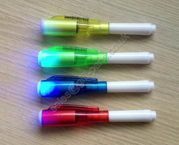 money check light pen, UV light fake money checking light pen