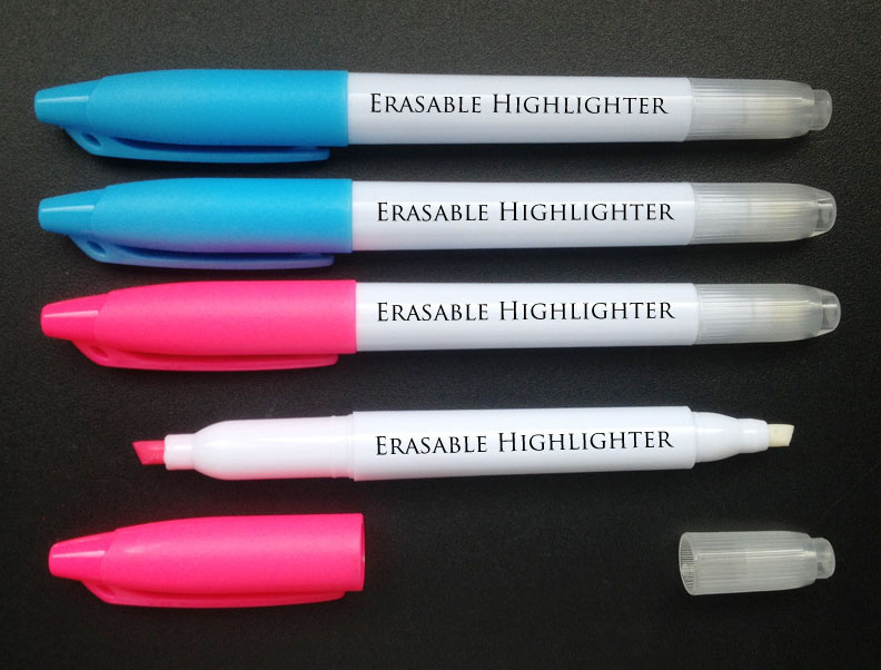 two tip erasable fluorescent marker