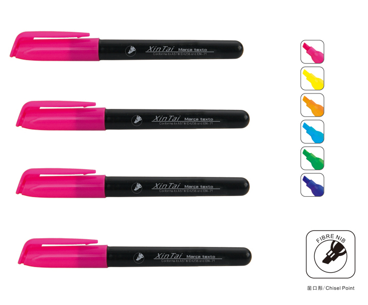 popular sharpie style office highlighter pen
