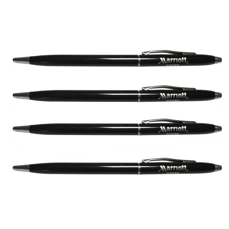 Marriott hotel group use metal logo laser engraving pen