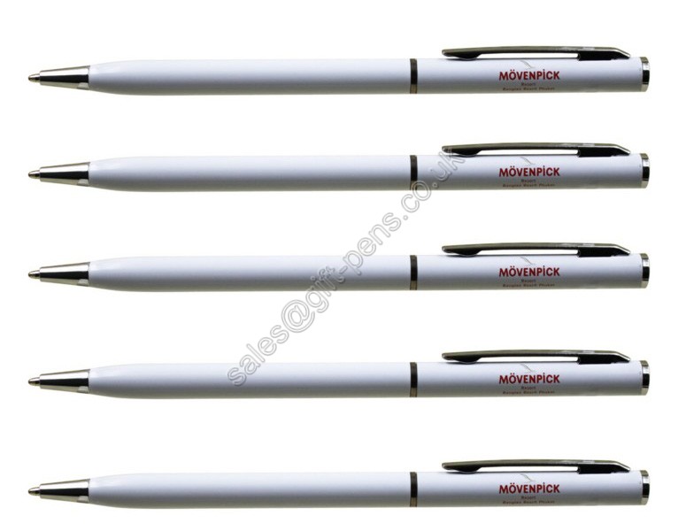 Movenpick Hotel & Resort promotion metal pen,Movenpick Hotel metal logo pen