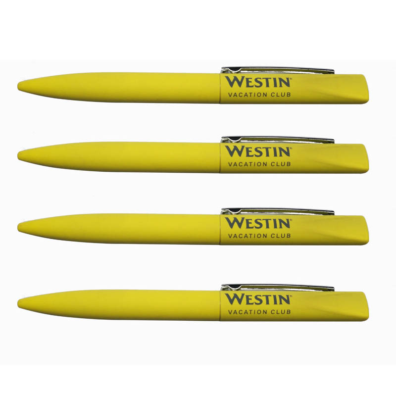 rubber sprayed soft touch flat westin hotel resort pen