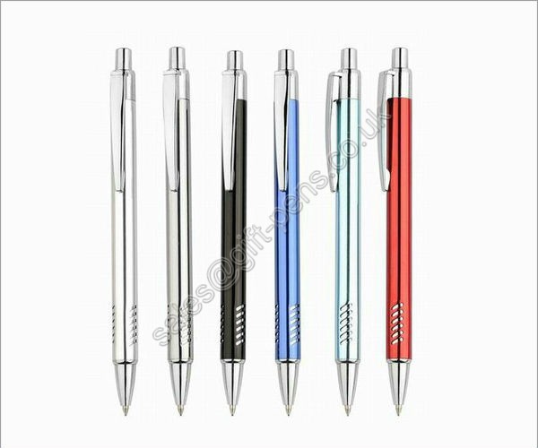 fashion customized retractable aluminium pen,novel patten aluminium ball pen
