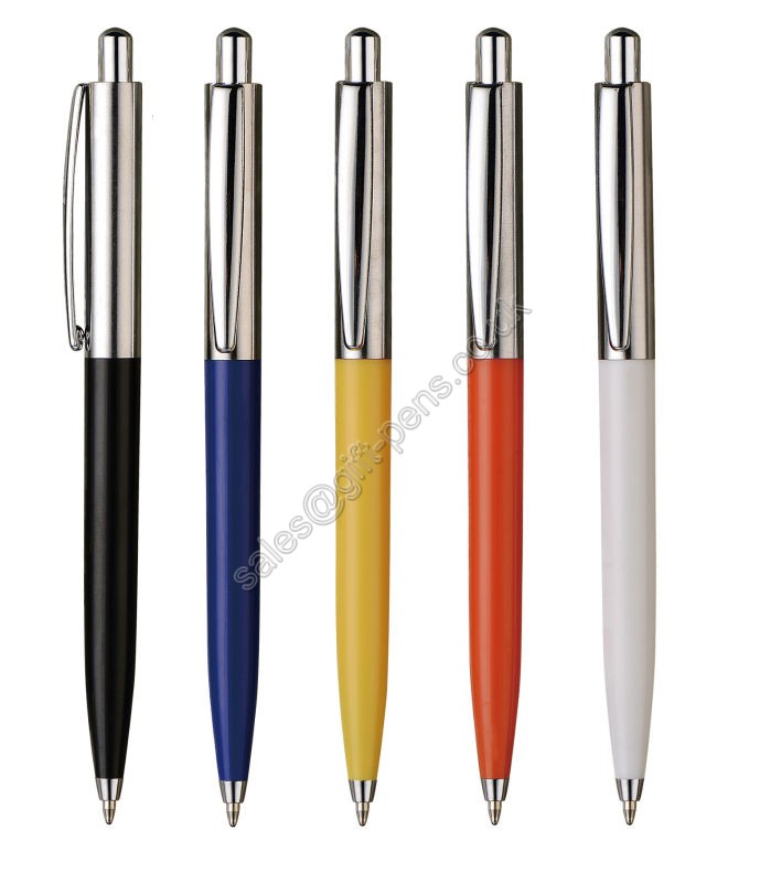 creative metal pen pocket clips for promotional gifts,novel metal ballpoint pen