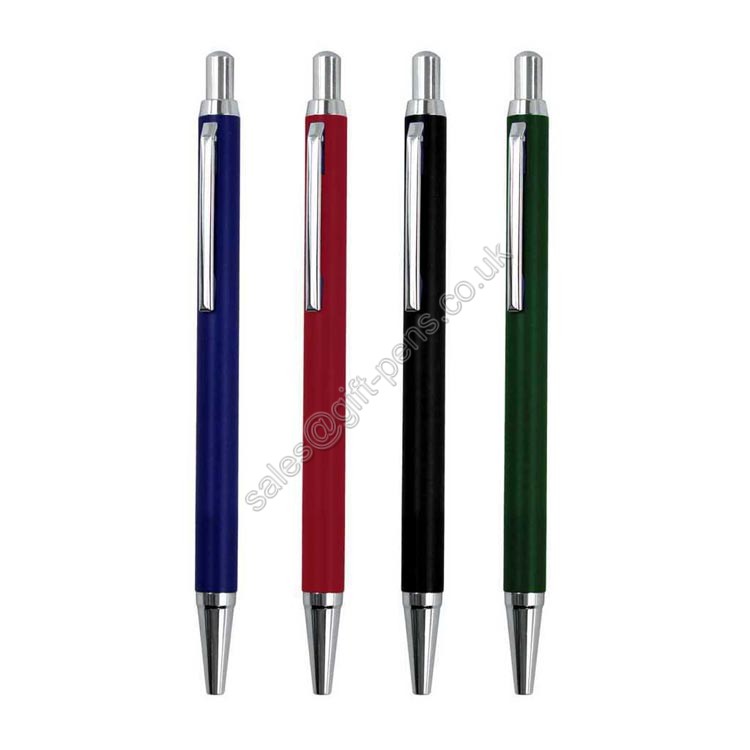 Promotional metal click action ballpen wholesale metal ballpoint pen for promotional gifts