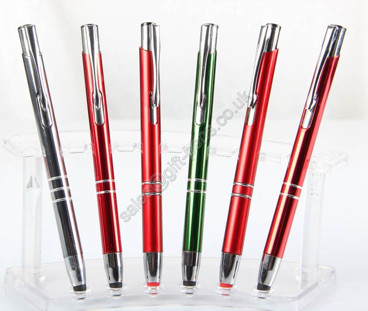 customized logo gift metal pen decoration pen,gift stylus touch cllick ball pen