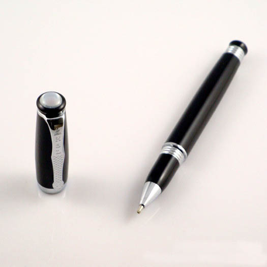commercial Heavy metal roller pen,expensive gift brass steel rollerball ink pen