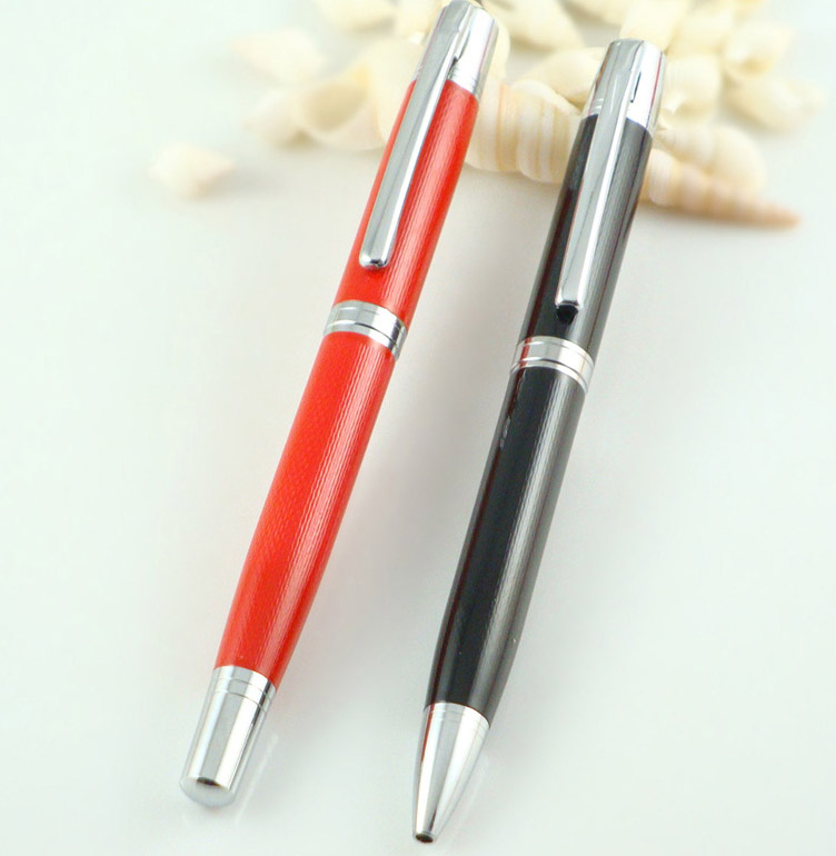 gift box leather metal advertising roller pen,Promotional OEM metal roller Pen