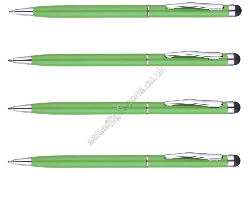 promotional oem metal pen with touch tip, metal touch stylus ball pen