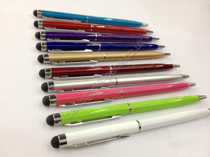 personalized Smart phone touch stylus metal gift pen