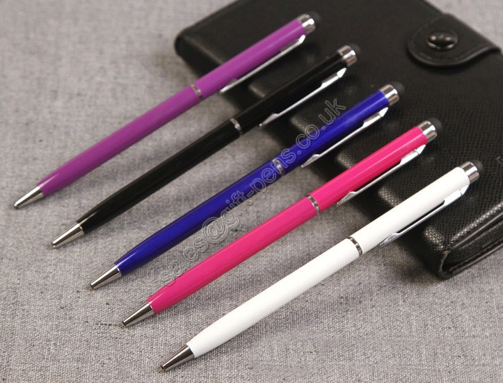 slim style cross metal touch Capacitive stylus pen,Capacitive metal pen