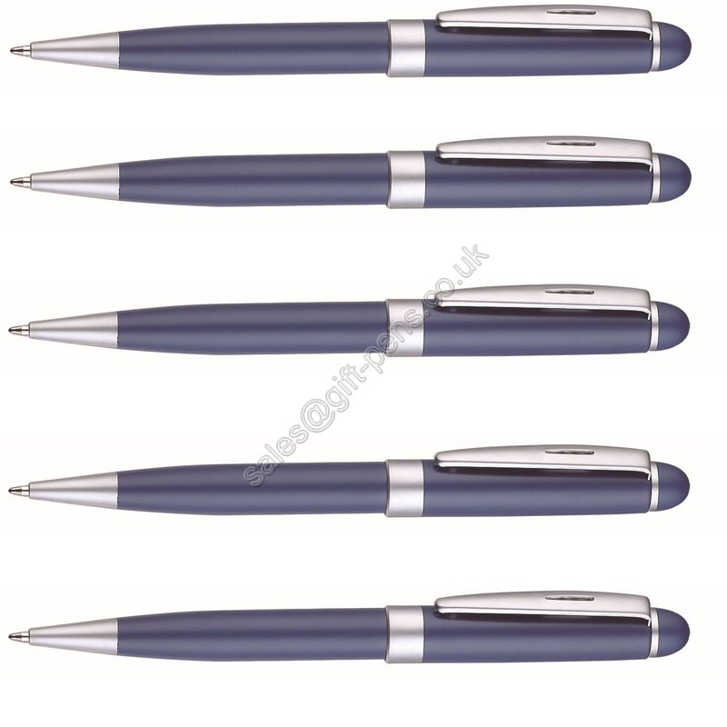 twist gift logo promotion company brand metal pen