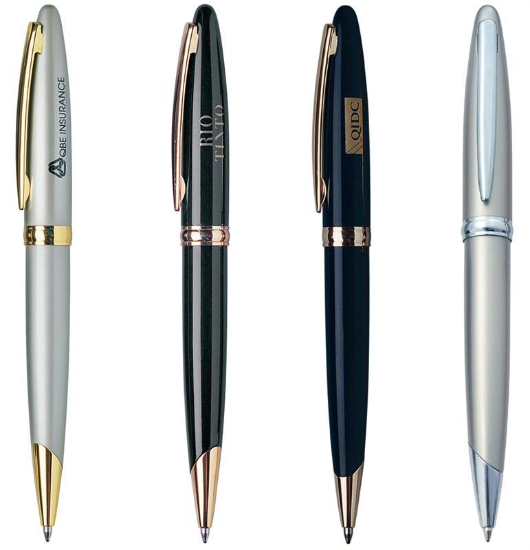 logo personalized corporate promo metal pen,customized color metal pen