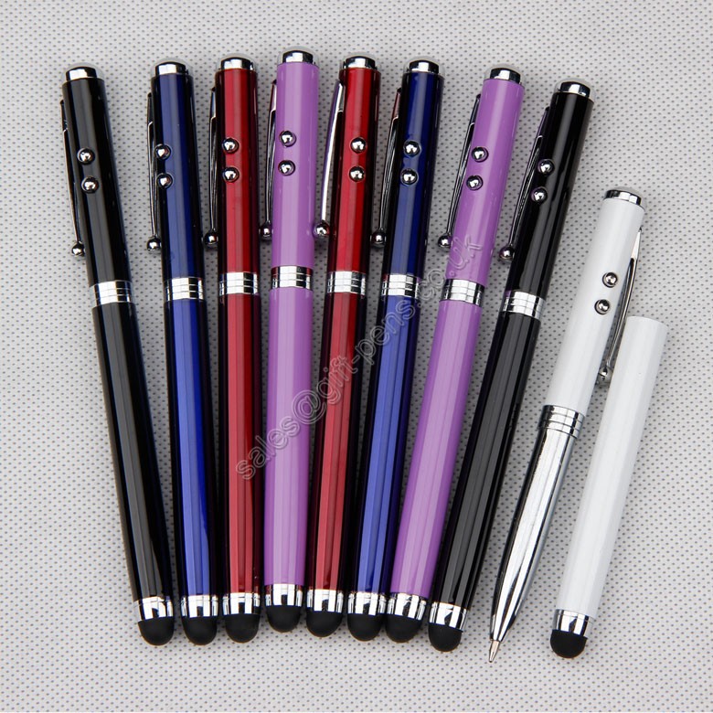 high quality led light metal pen,giveaway gift promo metal light ball pen