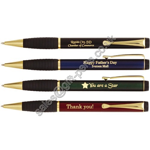 old style fashion grip twist metal ballpoint pen