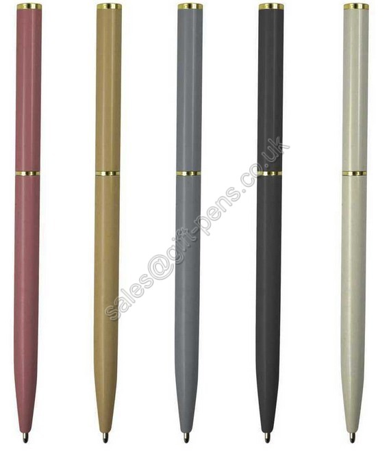 no clip short metal promotional ball point pen, metal pen without clip