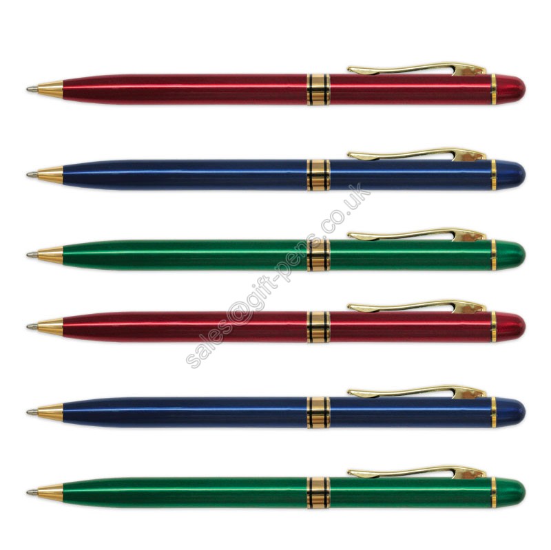 promotional metallic lacquer metal ballpoint pen,twist metallic ball pen