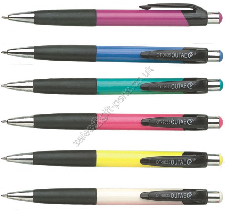 popular office use ballpen, grip style fashion student school writing ballpen