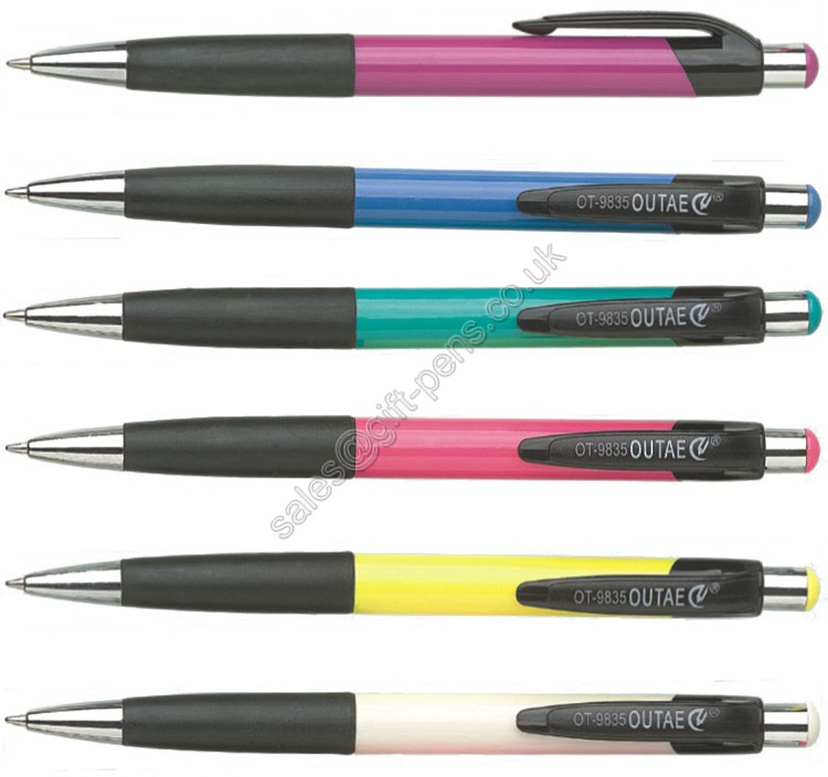 popular office use ballpen, grip style fashion student school writing ballpen