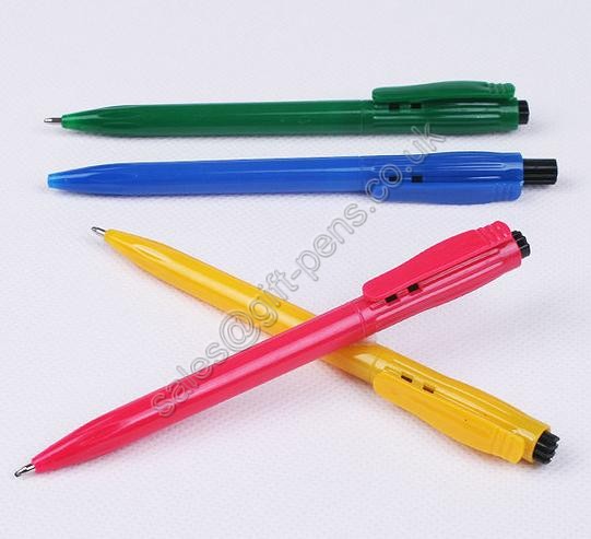 Cheap promotional plastic thick ballpoint gift pen
