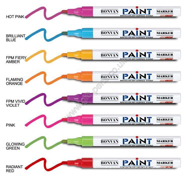 Paint Marker pen, Colored indelible ink Marker pen Paint For Glass