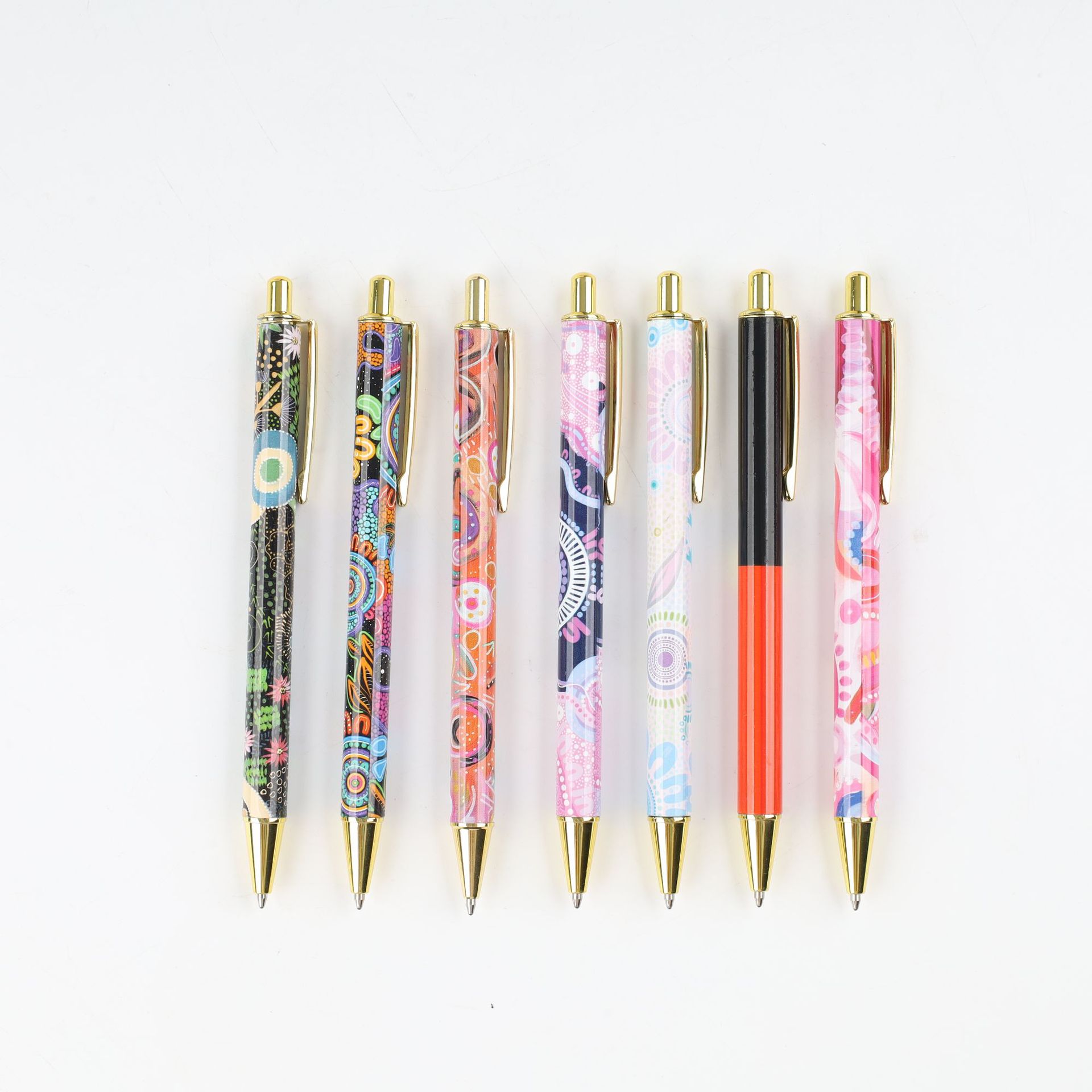 Pretty Fancy full color Printed Metal Pen