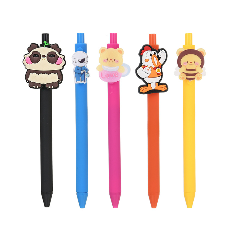 custom figure clip advertising free gift pen