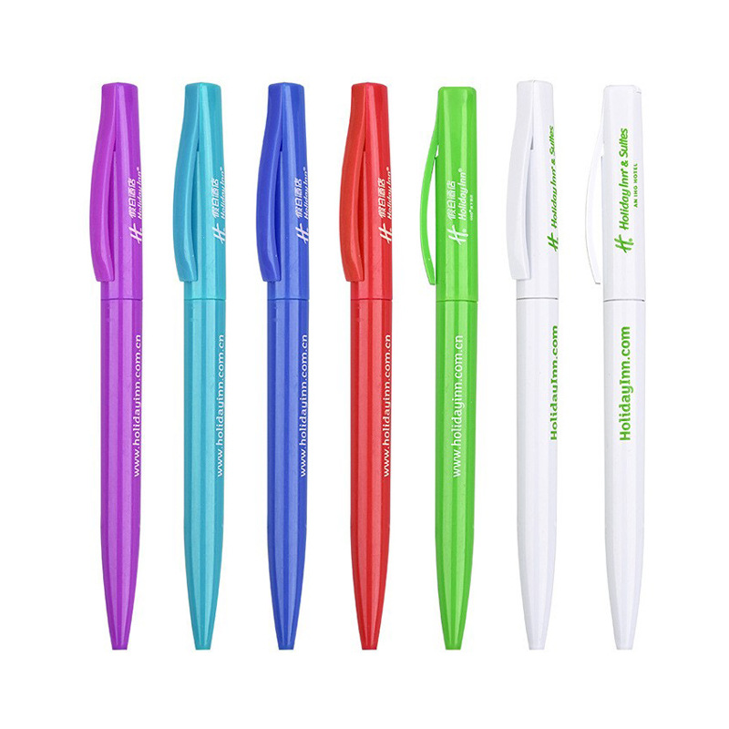 company gift logo brand plastic ball point pen