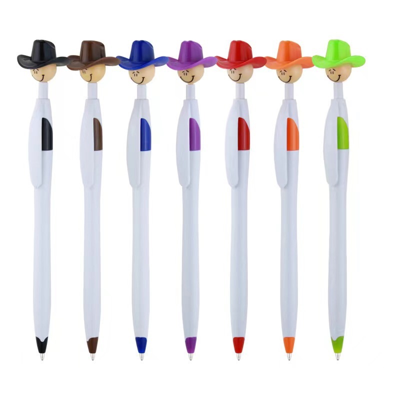 carton head retractable promotion pen