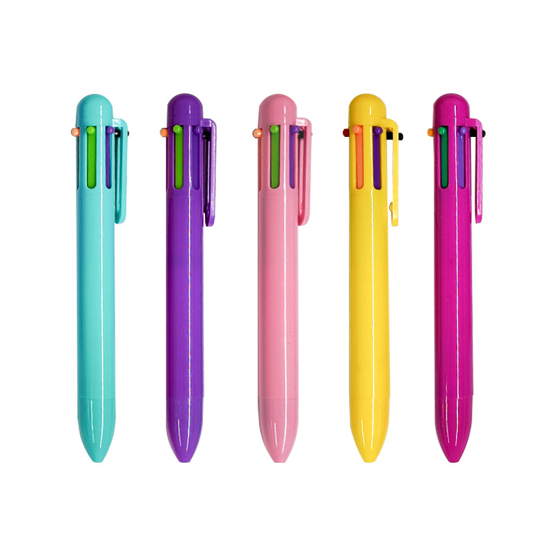 School students 10 colors plastic pen