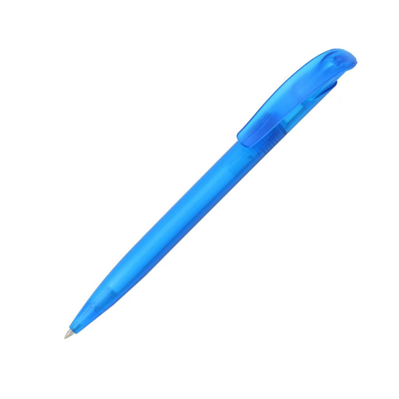 transparent barrel click advertising pen