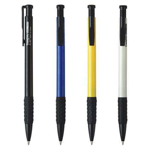 advertising gift plastic cheap slim click ballpoint Pen