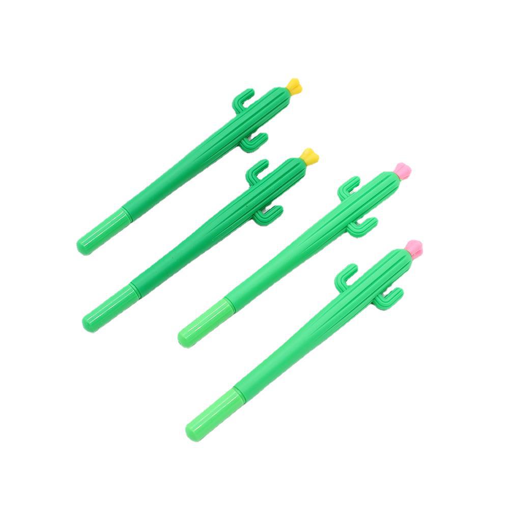 Anime Simulation cartoon cactus shape pen