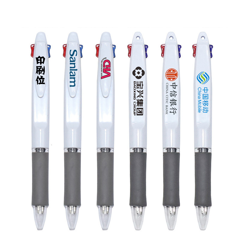 advertising ball pen 2 colors ink pen