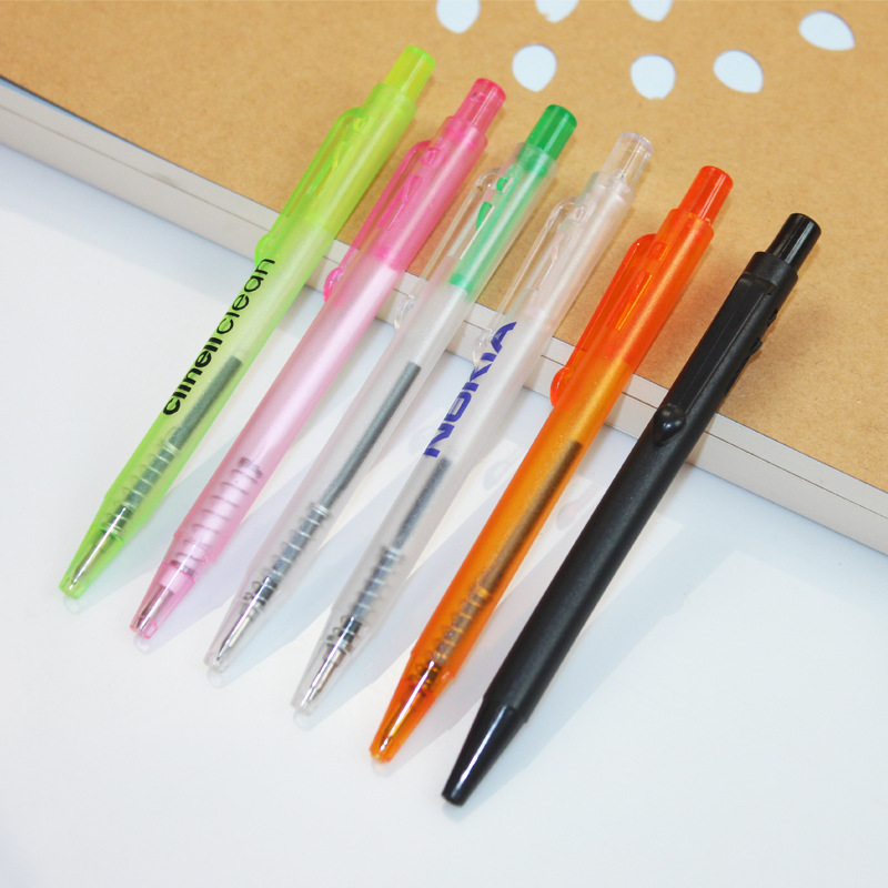 short gift printed mini promotional plastic pen