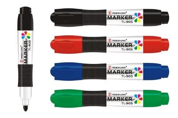 china wholesale high quality rubber grip jumbo permanent marker pen
