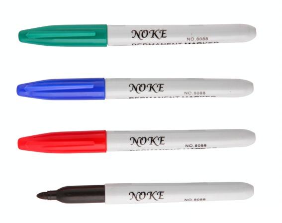 fiber round tip pen style permanent marker pen