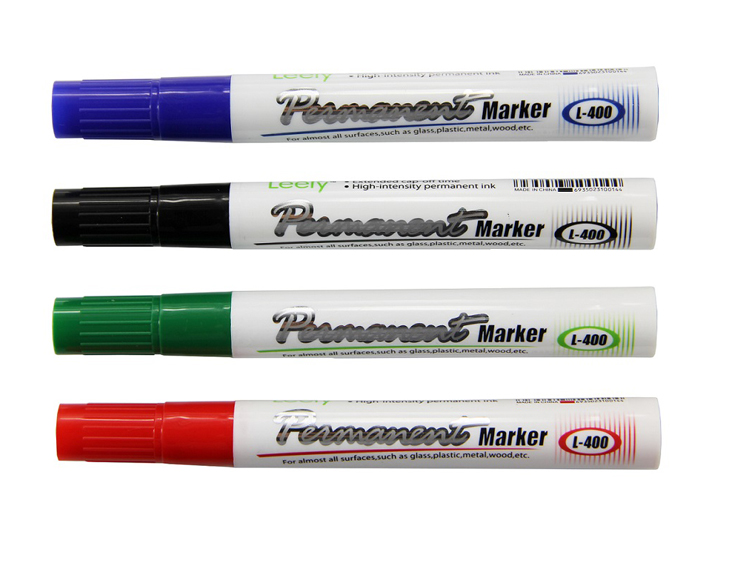 oil base ink round tip permanent marker pen