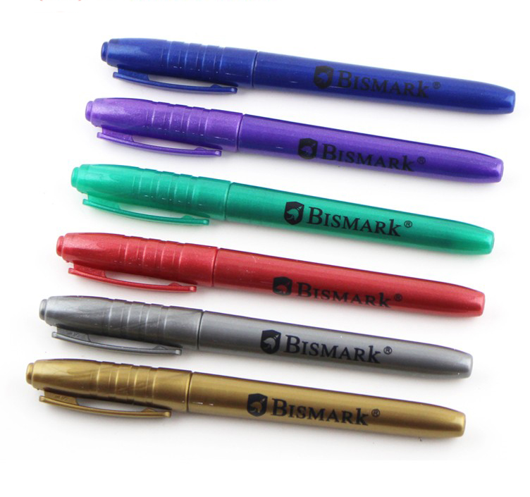 Metallic coloring pen for DIY projects marker pen with OEM logo and design