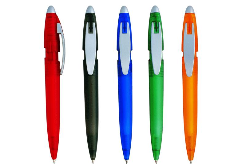 advertising logo printed promotional ball pens plastic