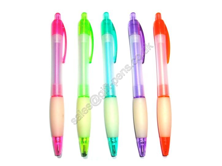 low price cheap promotional plastic pen with soft grip,ad ballpoint pen