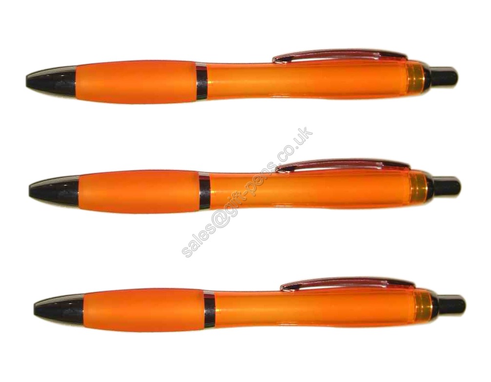 yellow plastic ballpoint pen from wenzhou zhejiang factory, yellow advertising pen