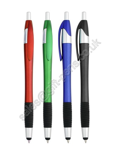 touch tip gift personalized plastic novelty pen,custom plastic pen