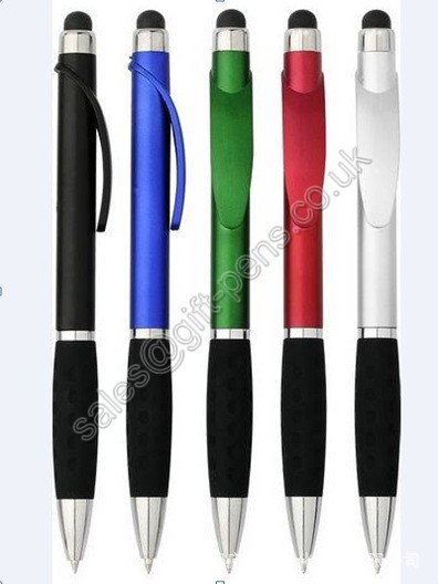 fashion custom brand twist promotional pen,brand screen touch stylus pen for phone ipad