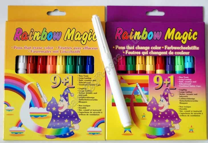 customized color change watercolor pen,magic watercolor marker pen