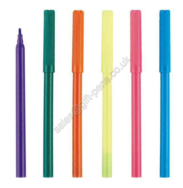 fine line tip fibre art drawing marker with water ink,24colors available