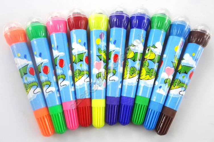 logo branded stamp  roller marker pen,washable ink