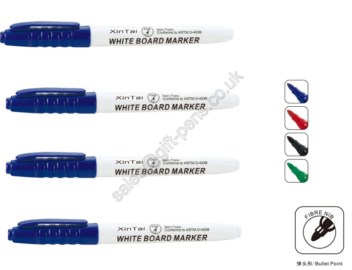 bullet tip felt material blue ink color whiteboard marker